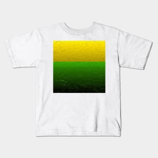 Stripes Green and Yellow Kids T-Shirt